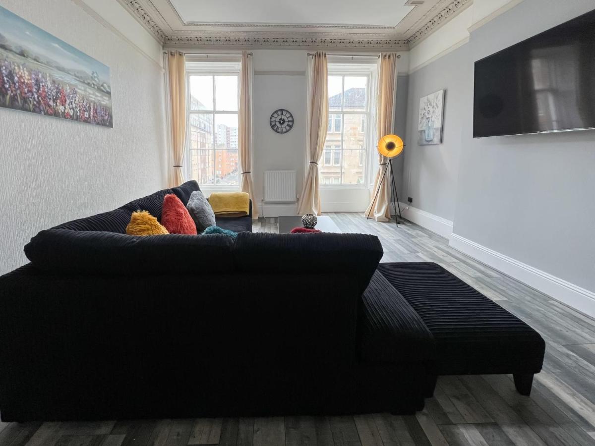 Premium 2Br Flat In The City Centre Glasgow Bagian luar foto